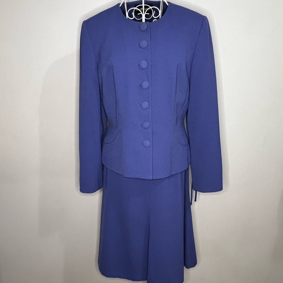 Sag Harbor Other Vintage Sag Harbor Powder Blue Skirt Suit Poshmark